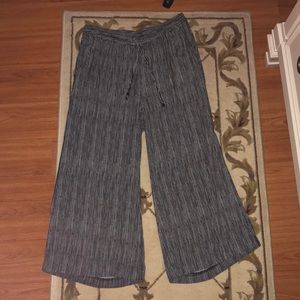 Cynthia Rowley Cropped flowy pants